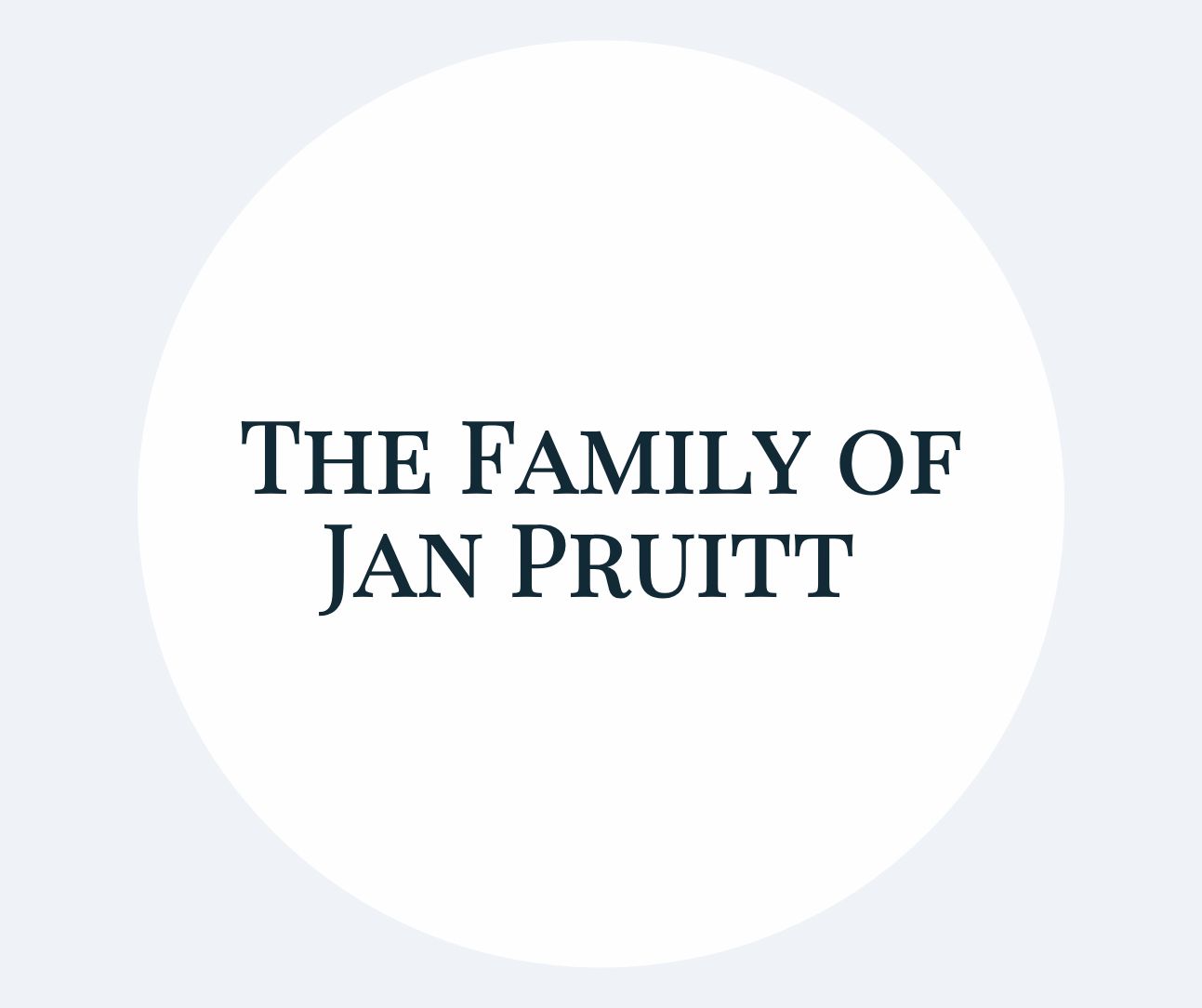 The Family of Jan Pruitt