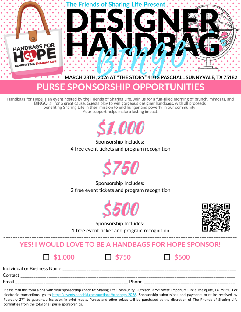 Purse Sponsorship Levels