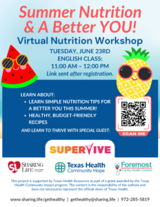 Summer Nutrition English