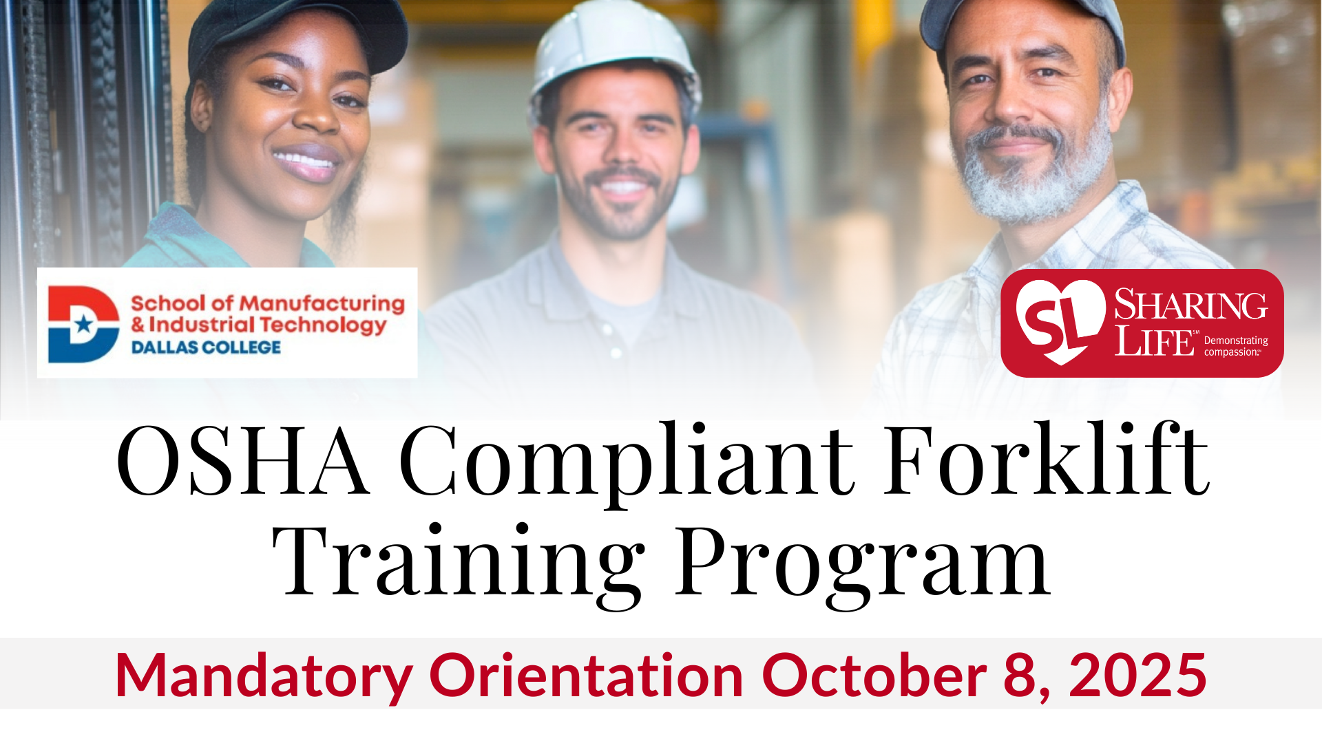 OSHA Compliant Forklift Training Program OSHA Compliant Forklift Training Program